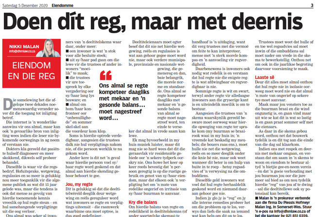 Doen dít reg, maar met deernis
