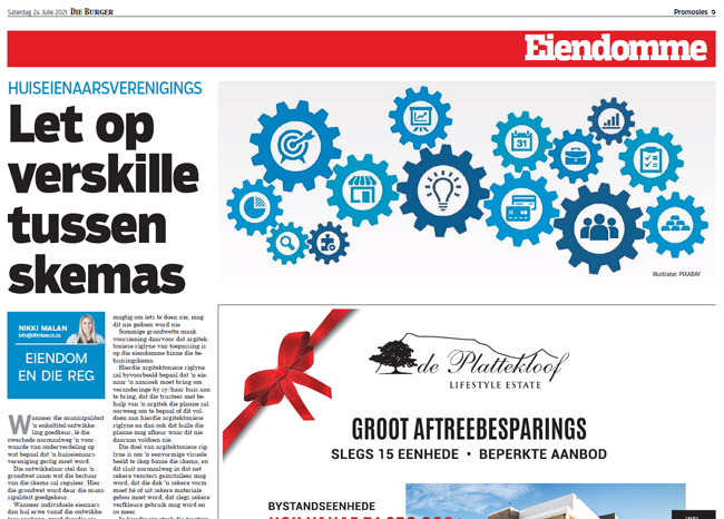 Let op verskille tussen skemas