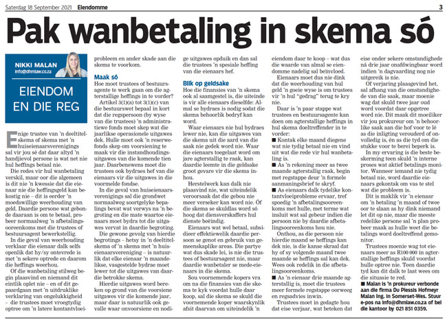 Pak wanbetaling in skema so