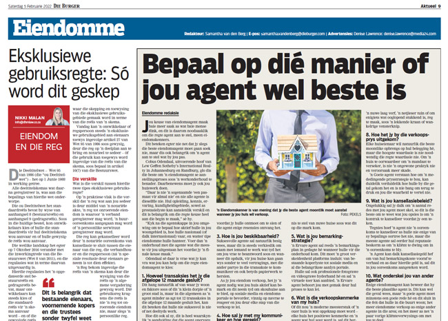 Eksklusiewe gebruiksregte: So word dit geskep