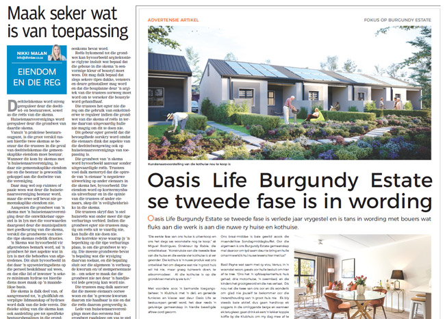Maak seker wat is van toepassing