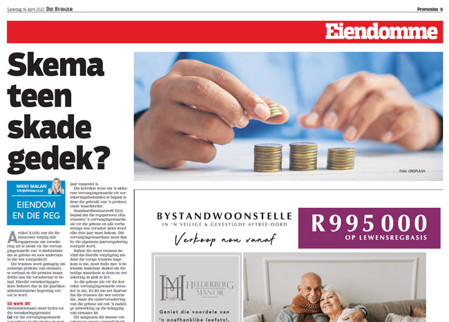 Skema teen skade gedek?